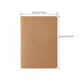 thumbnail image 2 of EUSOAR Cuaderno Kraft A6, paquete de 8, 3,9 x 5,5 pulgadas, 60 páginas, cuadernos forrados con cubierta suave, diario de viaje, cuaderno de dibujo, cuaderno de bocetos, cuadernos de notas para estudia, 2 of 5