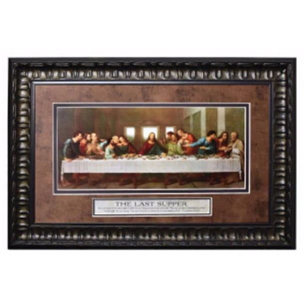 Last Supper Framed Wall Art