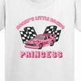 thumbnail image 4 of Inktastic Mommy's Racing Princess Pink Race Car Youth T-Shirt, 4 of 5