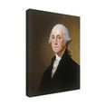 thumbnail image 3 of Trademark Fine Art Gilbert Stuart George Washington 1821 Canvas Wall Art - 14x19, 3 of 5