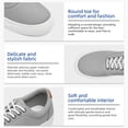 thumbnail image 3 of Adult Platform Canvas Shoes Fashion Men’s Sneakers Classic Non-Slip Low Top Shoes Comfortable Casual Sneakers, 3 of 4