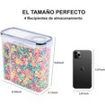 thumbnail image 5 of U Chef Contenedor para almacenar alimento 100% hermético, Recipient de almacenamiento de comida, cereal, pastas y líquidos (4 piezas), 5 of 5
