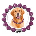 thumbnail image 1 of Collar De Cadena For Perro De Lujo Con Diamantes En Forma, 1 of 6