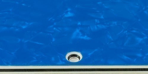 Pickguard For Fender Standard Strat - Blue Pearl