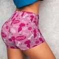 thumbnail image 3 of Picia Poodle Dog Printed Workout Shorts for Women Seamless Scrunch Butt Lifting High Waisted Yoga Gym Booty Running Moisture-wicking Short Pants-Large, 3 of 9