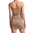 thumbnail image 2 of TheMogan Women's Sleeveless Spaghetti Strap Seamless Bodycon Short Mini Cami Slip Dress, 2 of 7