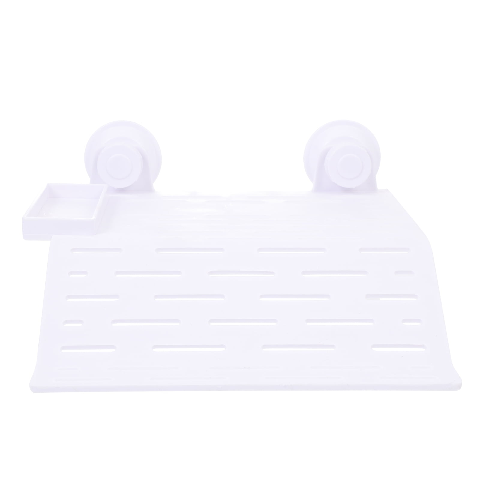 OULII White Acrylic Turtle Basking Platform, Design for Most Water Environments, Ideal Reptile Habitat Accessory