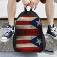 thumbnail image 7 of Men Women Retro Puerto-Rico-Flag Laptop Backpack For Outdoor Camping Travel Daypack Casual Bag, 7 of 7