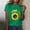 Green, variant on Rezuofi 2 Pcs Womens Lover Printed Tshirt Graphic Tees Crew Neck Summer Short Sleeve Loose Fit Tops