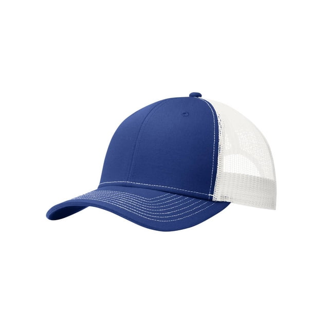 Top Headwear Snapback Trucker Cap - Patriot Blue/White