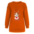 thumbnail image 4 of Blusa de manga larga informal con estampado de sudaderas para mujer a la moda navideña para mujer Fridja fhghd635, 4 of 4