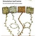 thumbnail image 2 of kurtrusly Simulation Leaves Hemp Rope Crafts Simulated Twines 10 - meter Long, - Festivals, Gift Wrapping,and Environments silve, 2 of 6