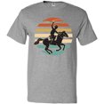 thumbnail image 3 of Inktastic Rodeo Team Roping Cowboy T-Shirt, 3 of 5