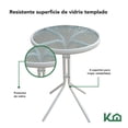 thumbnail image 3 of Juego De Comedor Mueble Exterior Para Jardín Mesa y 2 Sillas beige, 3 of 7