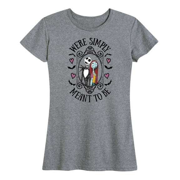 The Nightmare Before Christmas - We're Simply Meant To Be - Women's Short Sleeve Graphic T-Shirt