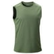 thumbnail image 1 of Chaleco sin mangas de secado rápido para hombre: camiseta de entrenamiento con cuello redondo, transpirable, para correr al aire libre y jugar al baloncesto, 1 of 8