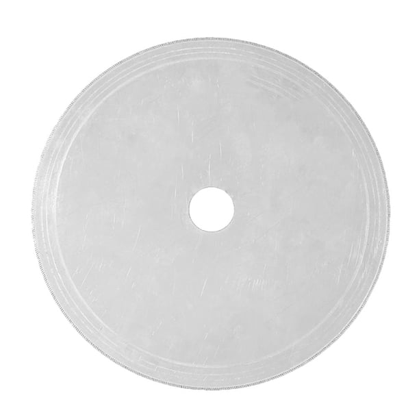 Hoja de sierra de diamante Herramientas de corte de dientes inclinados para piedra ágata Jade (200 mm)