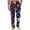 Deep Red #33, variant on United States 250th Anniversary Pants for Men Elastic Waist Usa Star Stripes Freedom Pajama Pants Usa Flag Causal Trousers with Pockets Wine S