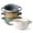 Multicolor A （28oz）, variant on ALOFMO 28 oz Ceramic Soup Bowl  with Handle,French Onion Soup Bowls Set of 4, 4 Pieces Ceramic Bowls Set, Oven Safe, Microwave Dishwasher Safe