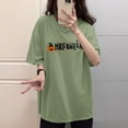 thumbnail image 6 of Halloween Tshirts for Women Short Sleeve Crewneck Cute Tops Graphic Tees for S-3XL, 6 of 6
