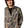 thumbnail image 6 of Realtree Men's Camo Hunting Hoodie Jacket - High Pile Pullover for Outerwear | Size S-5XL, 6 of 9