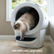 Whisker Litter-Robot 4 Core Bundle, Self-Cleaning Cat Litter Box with Accessories, White