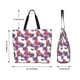 thumbnail image 5 of Disketp Peonies Bolsa Tote Estampada para Mujer, Bolso de Hombro y de Mano para Compras y Viajes, 5 of 8