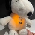 thumbnail image 2 of New Modes Baby Breathing Soothing Snoopy Dog Sleeping Companion Music and Light Plush Doll Toy best Christmas gift, 2 of 5