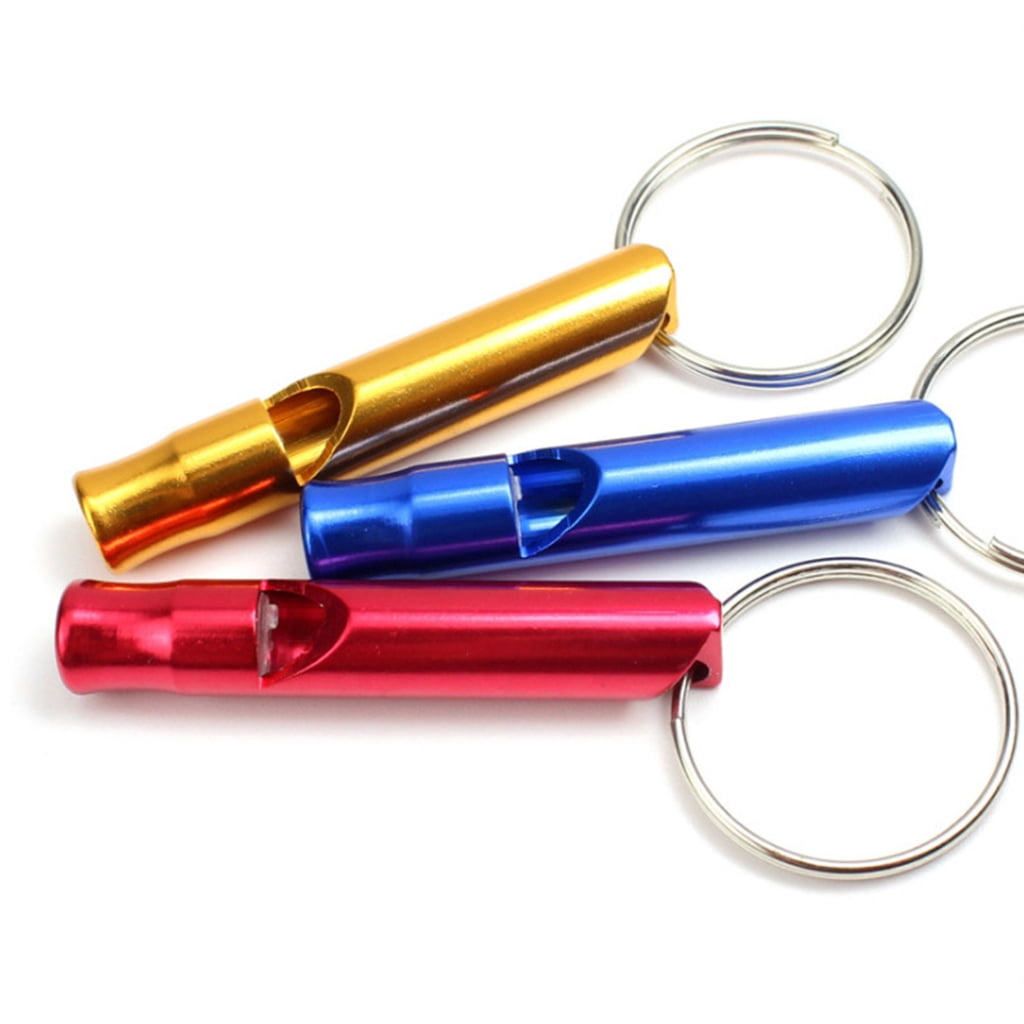 Rustproof Whistles Camping EmergenciesWhistles Survival Equipment Aluminum Alloy Whistles for Survival Lifesaving