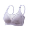 thumbnail image 3 of purcolt Women's Wireless Bras No Underwire Full Coverage Everyday Bras Comfortable Wirefree Minimizer Bras with Soft Support, 3 of 6