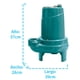thumbnail image 3 of Bomba Sumergible para Aguas Residuales, IUSA 1 HP azul, 3 of 3