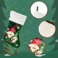 thumbnail image 4 of Yhmxh Christmas Decorations New Christmas Socks In Apron Christmas Stocking Knitted Christmas Decorations Stocking Red,White With A Pockets Letter Stockings For Family Décor Knitted Stocking, 4 of 6