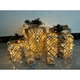 thumbnail image 7 of Boovnll Set of 3 Christmas Lighted Gifts Boxes - LED Lights Gift Box for Winter Holiday Xmas Tree Yard Indoor Outdoor Decor, Christmas Decorations, 7 of 7