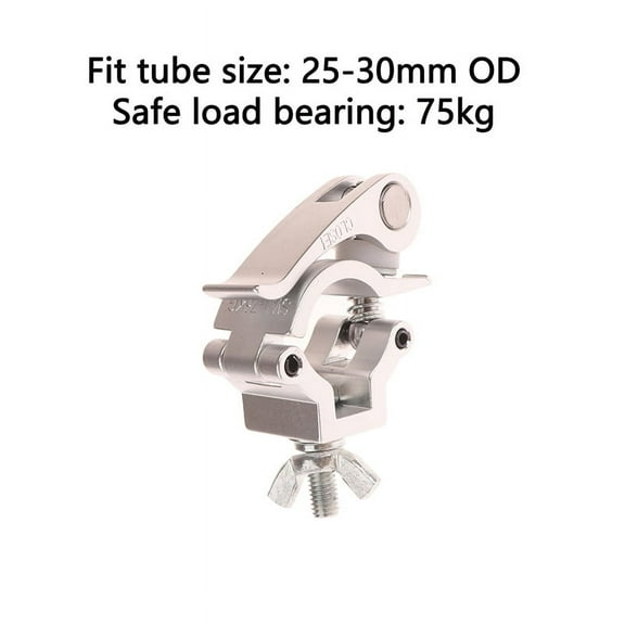 Quick Release Single Ring Buckle Clamp Quick Release Clamp Aluminum Tube Pipe Quick Release Clamp High Quality Stage Accessories