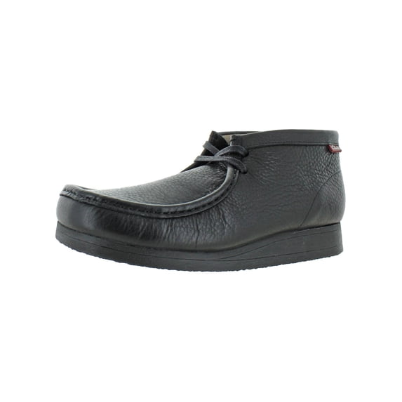 Clarks Men's Stinson Hi Lace-Up Desert Chukka Boot Black Size 8