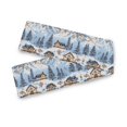 thumbnail image 7 of Yayeee Table Runner 70 inches Long Home Kitchen Dinning Party Decoration, Winter Village, 7 of 7