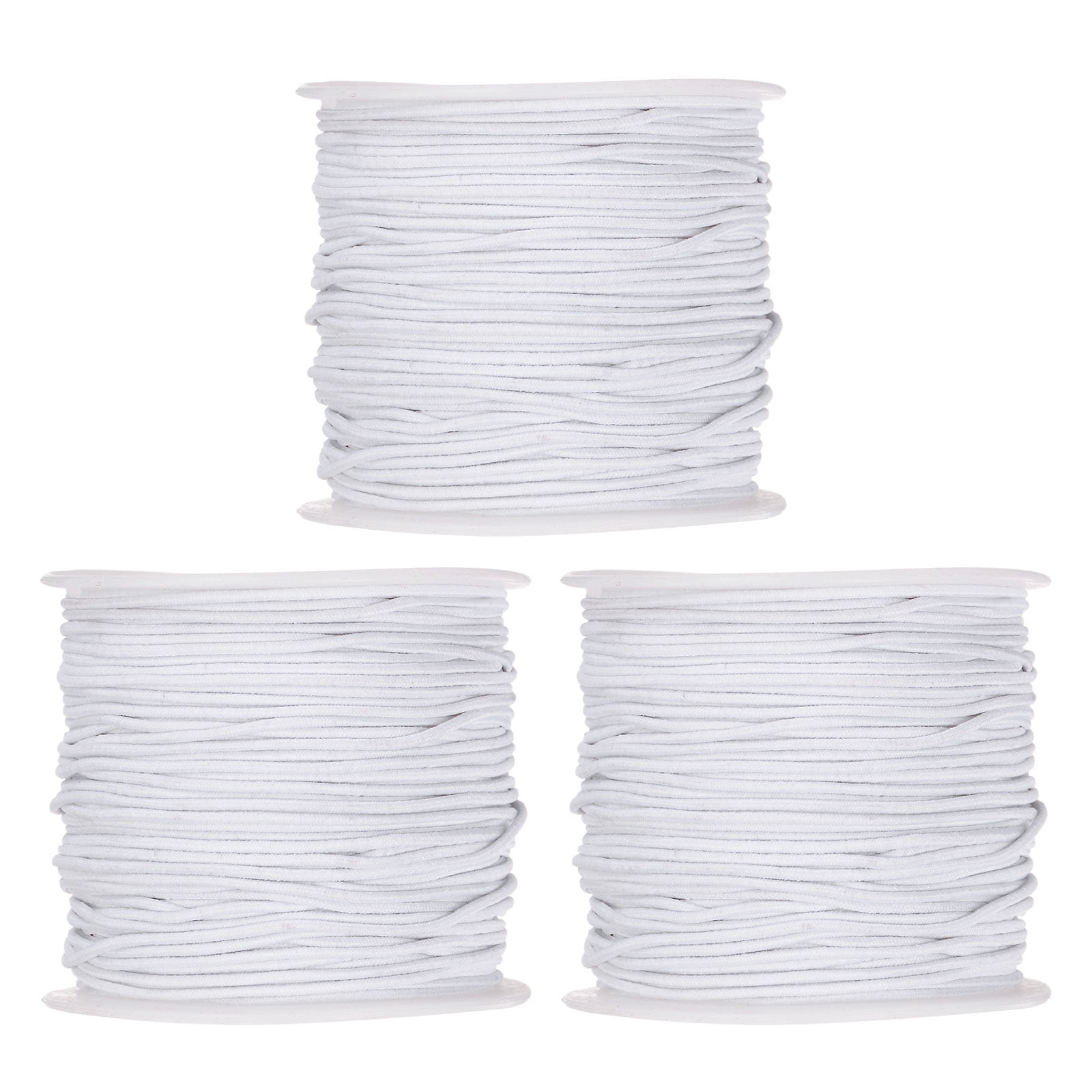 Uxcell 1mm Dia 328ft Latex Elastic String for Bracelet Stretchy Cord ...