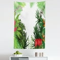 thumbnail image 1 of Jungle Tapestry, Rainforest Vegetation Tropical Leaves and Flowers Lively Paradise Foliage Nature, Fabric Wall Hanging Decor for Bedroom Living Room Dorm, 5 Sizes, Multicolor, by Ambesonne, 1 of 1