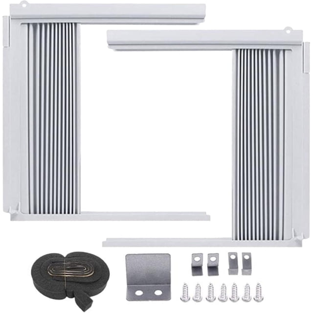 Kit de panel lateral de unidad de ventana de CA, paneles laterales de aire acondicionado para unidades de ventana, aislamiento de paneles laterales de CA de ventana, panel lateral de CA de aislamiento