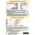 thumbnail image 2 of Lucky Masala Fish Curry Spice Mix 60g. Pack of 5, 2 of 7