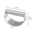 thumbnail image 2 of Jinyi Garlic Press Er Less Steel Garlic Crusher With Opener And Silic Garlic Er Kit Gadts Ginr Crusher With Cleanin, 2 of 3