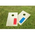 thumbnail image 2 of Triumph Woodie 2' x 3' Tournament Cornhole Bag Toss Set Includes 8 All-Weather Bean Bags, 2 of 10