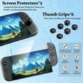 thumbnail image 4 of HEYSTOP Complete Protection & Gameplay Bundle for Nintendo Switch 2 | Includes Carrying Case, Screen Protector, Racing Wheels, Charging Dock & 20+ Essentials, 4 of 11