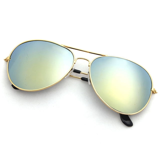 Sonducket Gafas de sol Novedad de alto rango Diferentes vibrantes Resistentes Ligeras Mano de obra fina Diseño único Gafas redondas Lentes Oro + Oro Sonducket AP008819-03