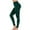 Green, variant on Women's High Waisted Yoga Pants Gym Athletic Workout Capri Leggings Mesh Panels Workout Exercise Fitness Tights Pants