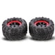 thumbnail image 2 of Accesorios RC Neutas de camión de 155 mm 1/8 AUSTARHOBBY 2Pcs con recambio de llanta de rueda de bloqueo para coche de control remoto de TRAX4 SUMMIT E-Revo HPI Savage XL Flux HSP Abanopi Accesorios RC, 2 of 6