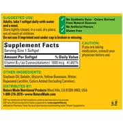 Nature Made Vitamin B12 1000 mcg Softgels, Dietary Supplement, 310 Count