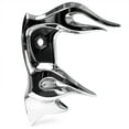 thumbnail image 3 of Krator Chrome Flame Shift Linkage Arm Cover Compatible with 1982-2016 Harley Davidson Electra Glides, 3 of 4