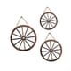 thumbnail image 3 of Decoración de rueda de carro, decoración de madera para fiestas, adorno para el hogar, colgante de pared, rueda de barco, colgante de pared para, 3 of 9