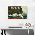 thumbnail image 2 of ARTCANVAS The Buffet 1887 Canvas Art Print by Paul Cezanne - Size: 26" x 18" (0.75" Deep), 2 of 9